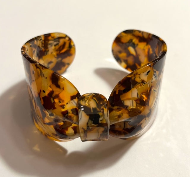 Bracelet "Tortoise" lucite