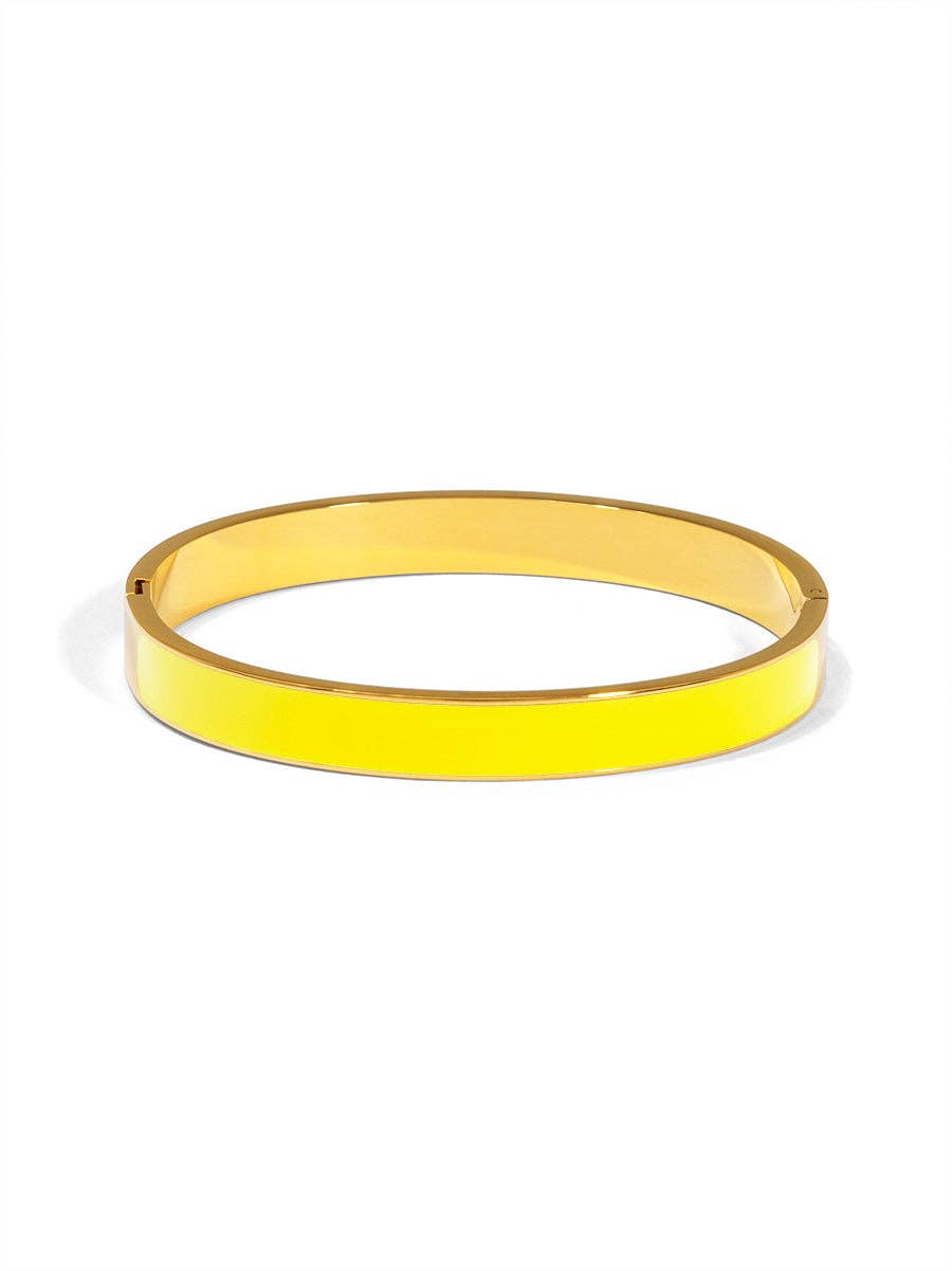 Color Pop Enamel Bangle