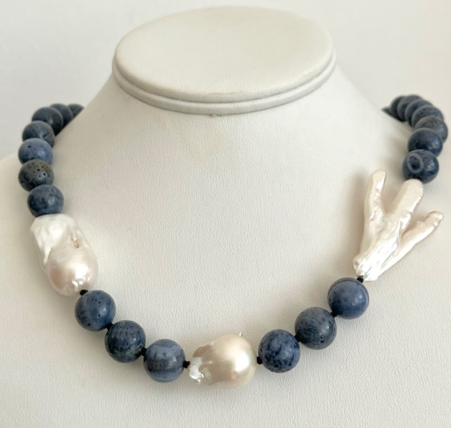 Necklace, " Deep Blue Sea"