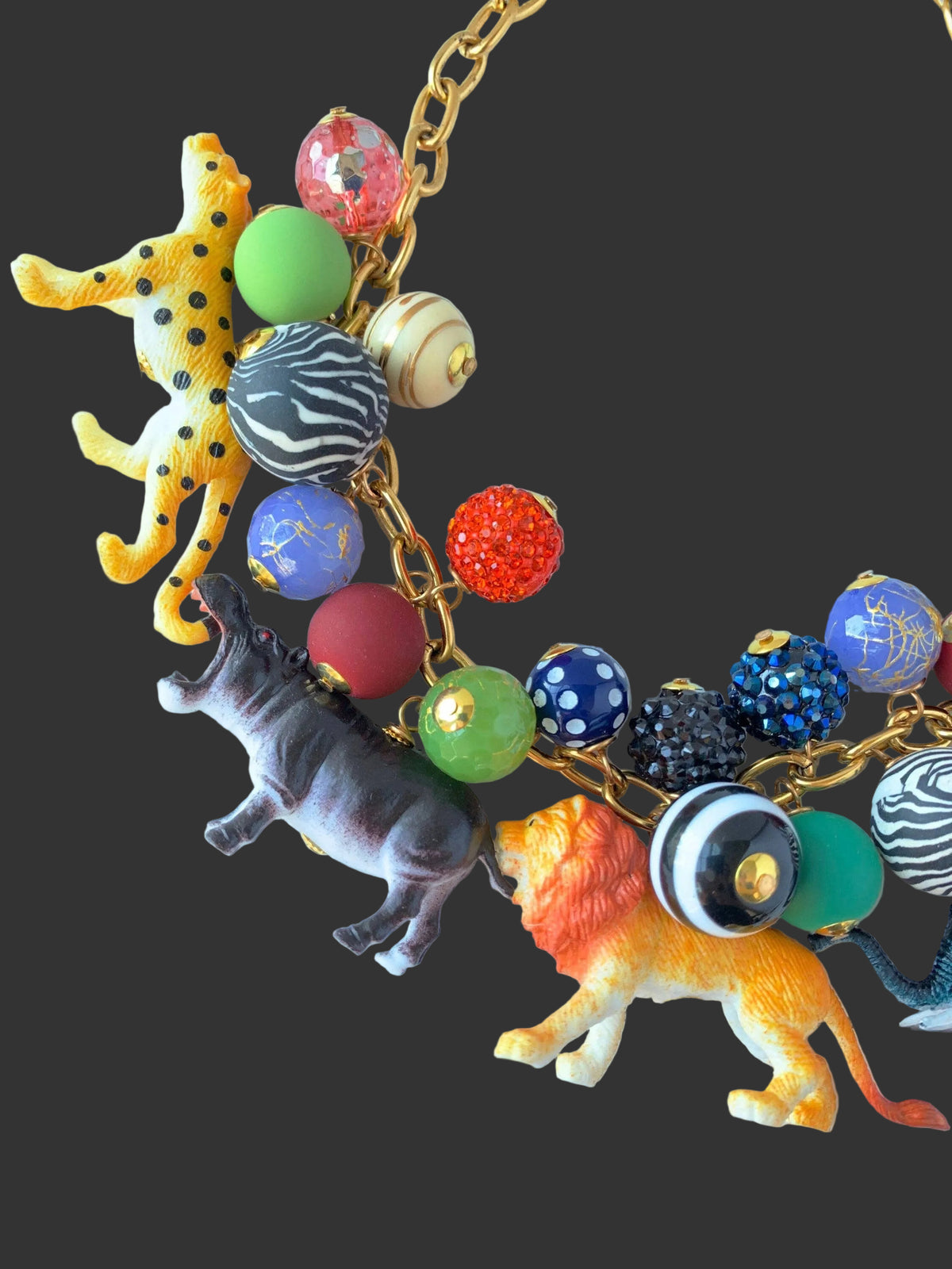 Short Safari Animal Necklace