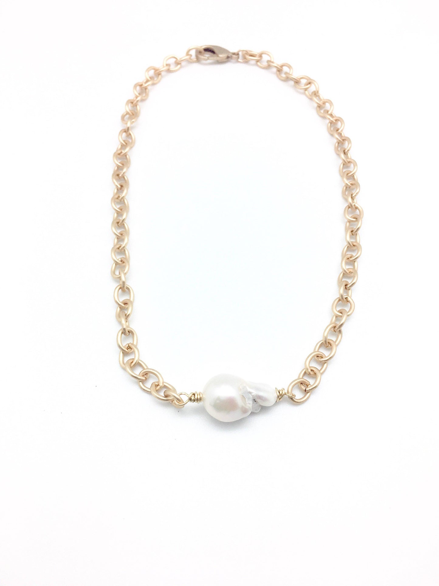 Malin short - Gold & Pearl