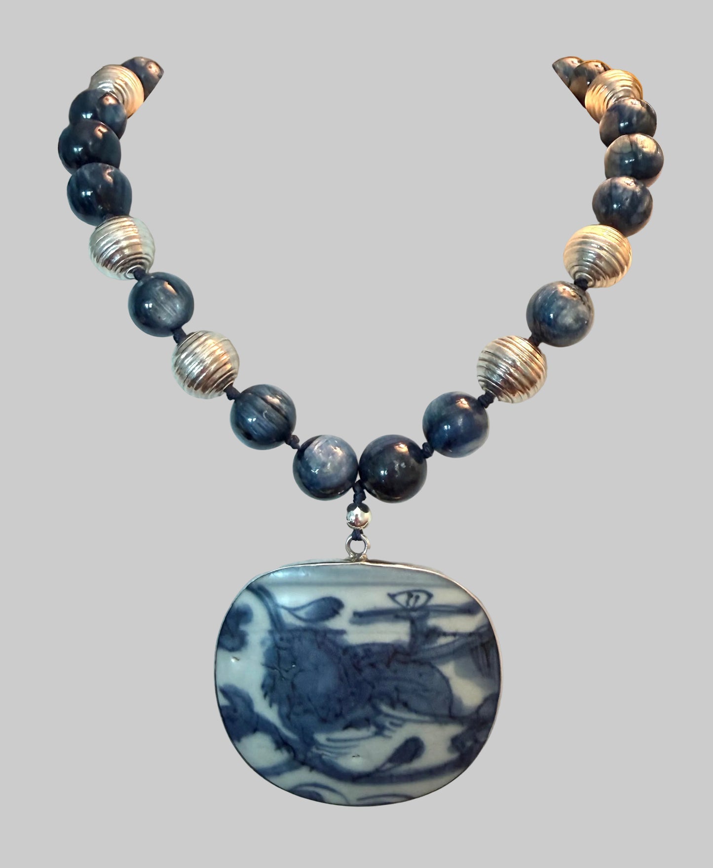 Antique Porcelain & Kyanite