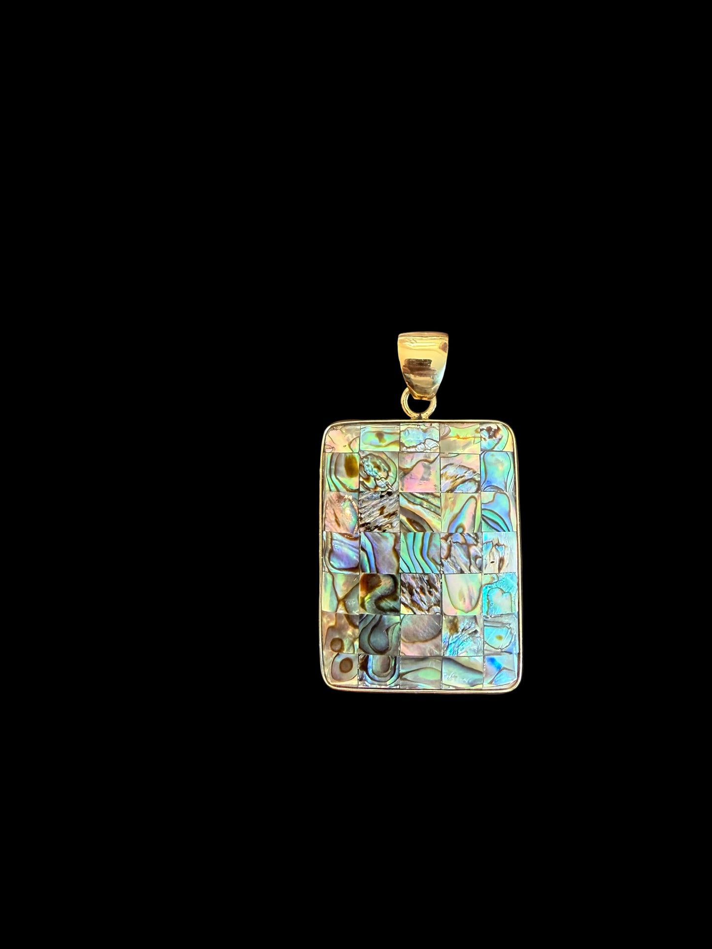 Pendant of Mosaic of Abalone