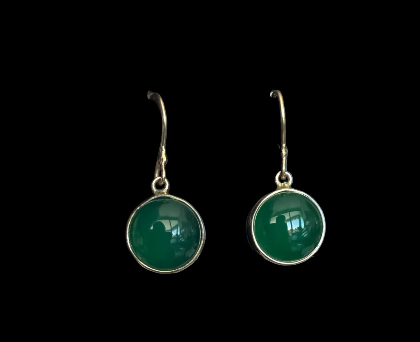 Earrings Green Quartz in Alchemia