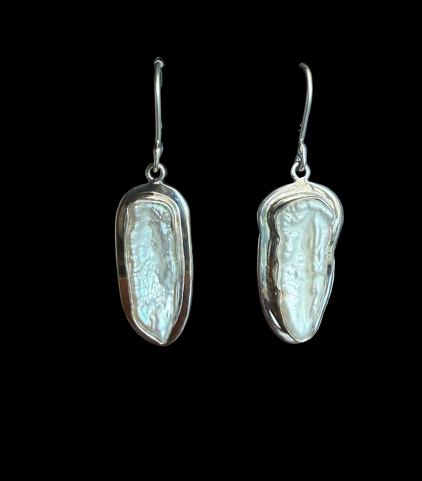 Earrings Freshwater Pearls in Sterling