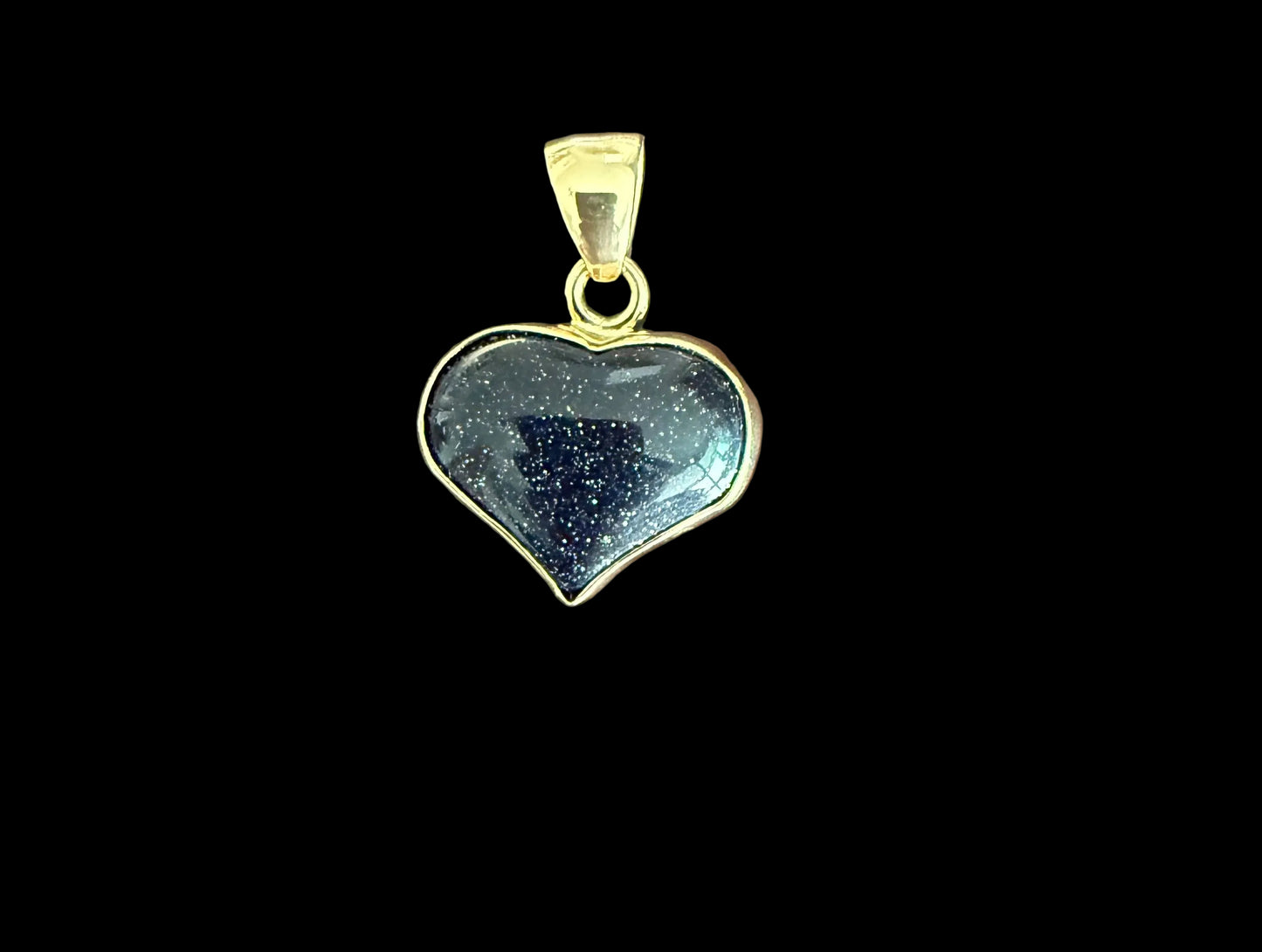 Pendant Goldstone Heart