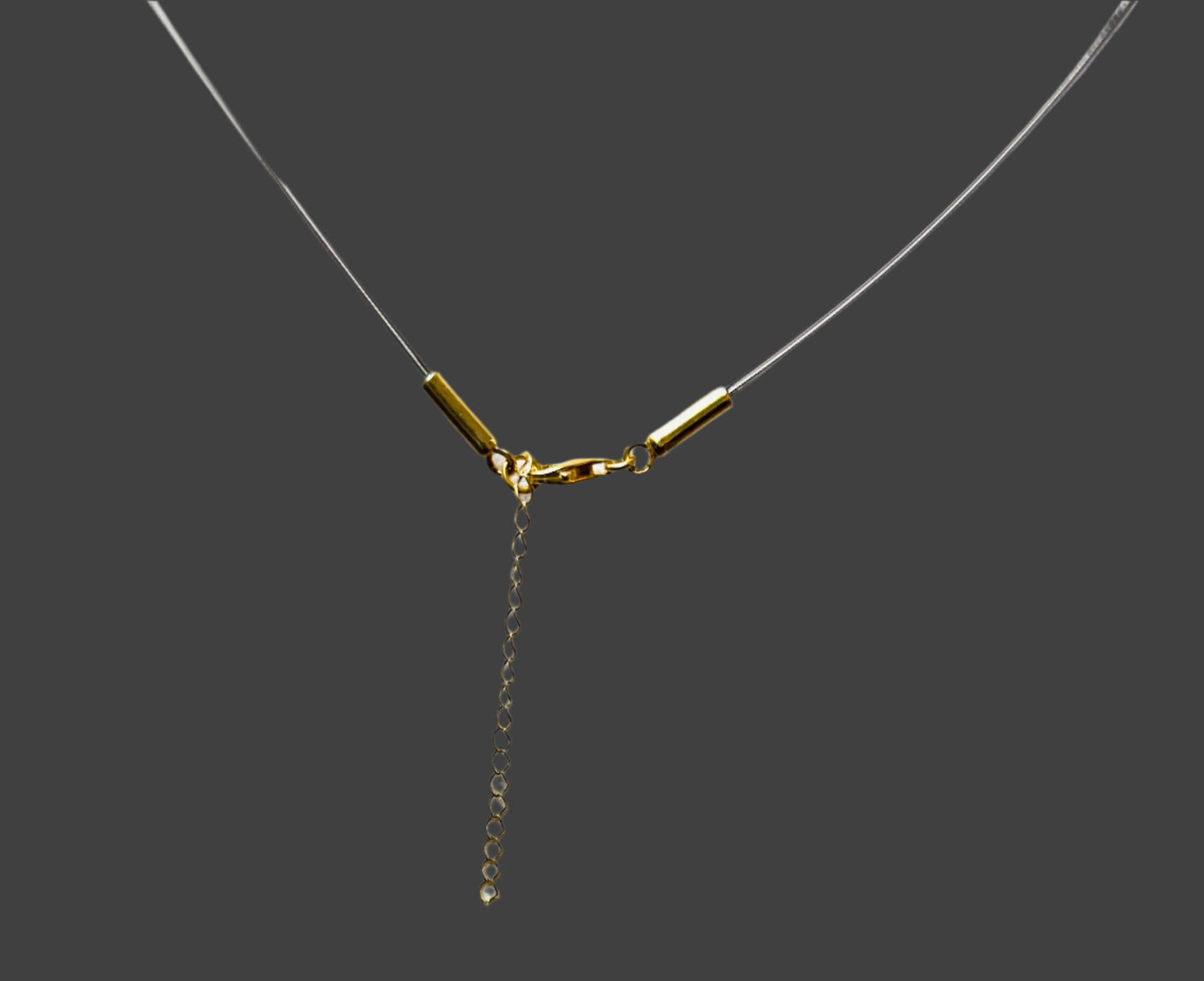 Titanium & Gold Plated Necklace