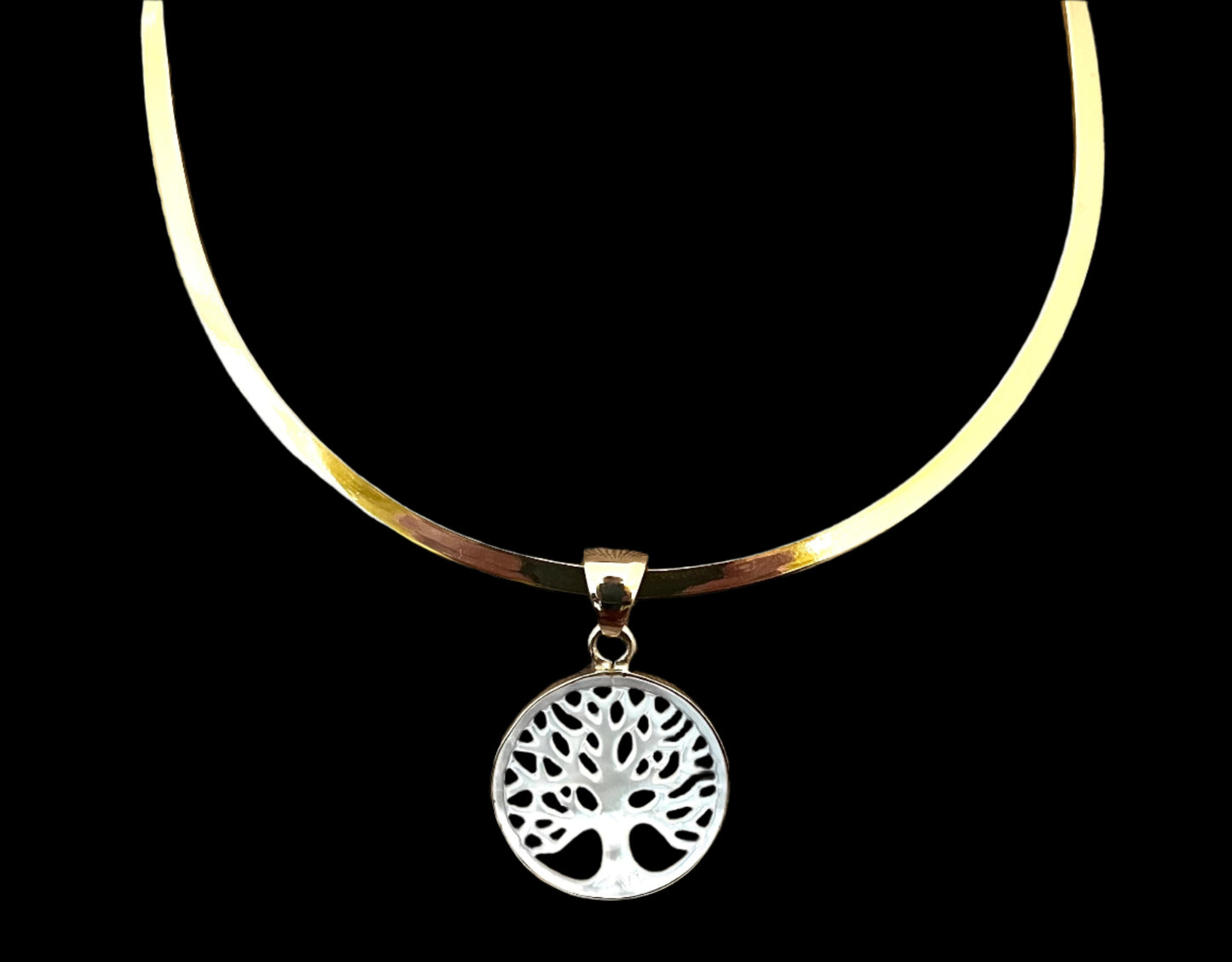 Pendant MOP Tree of Life