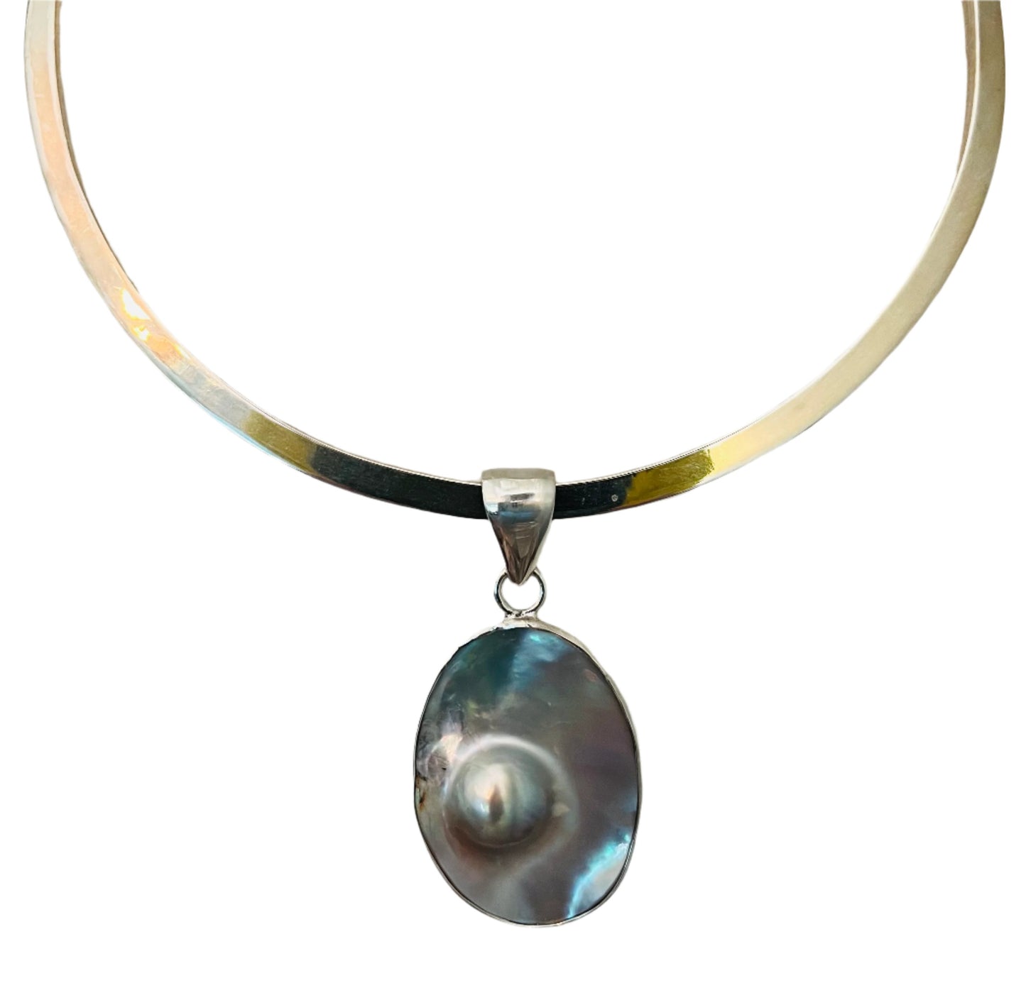 Pendant Maube Pearl Blue