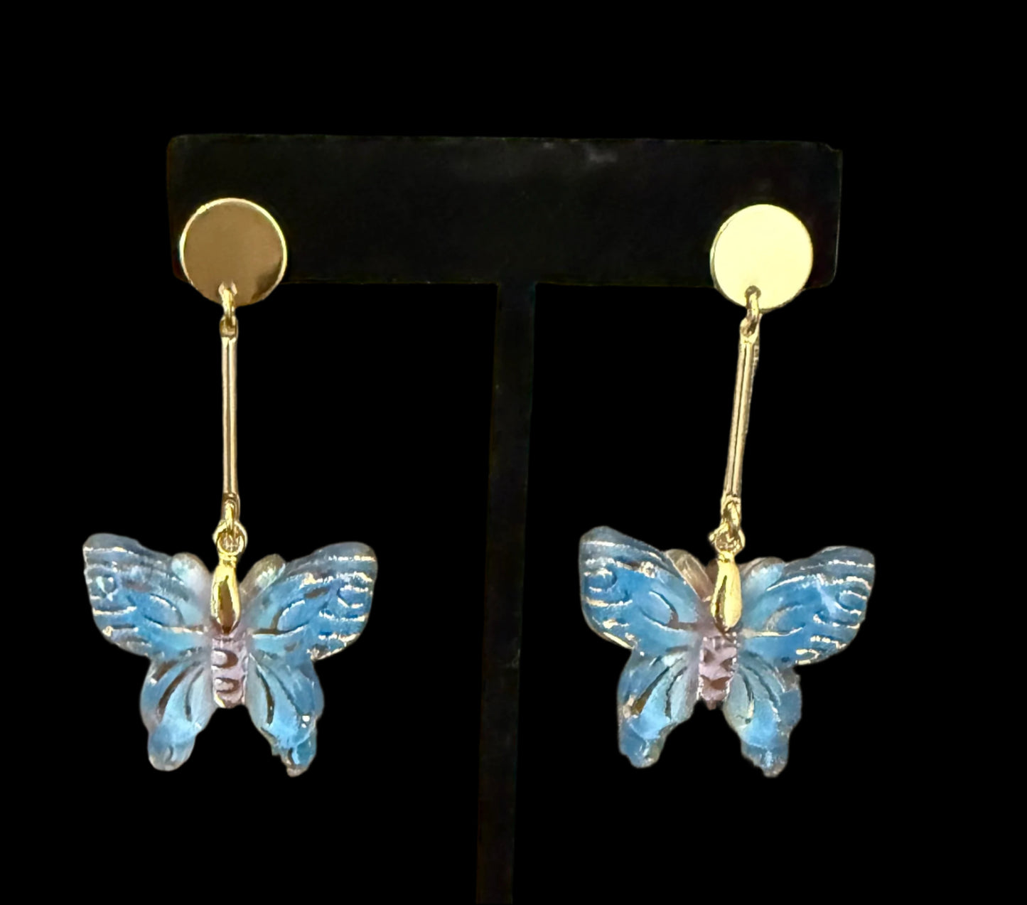 Earrings Butterfly Dangle