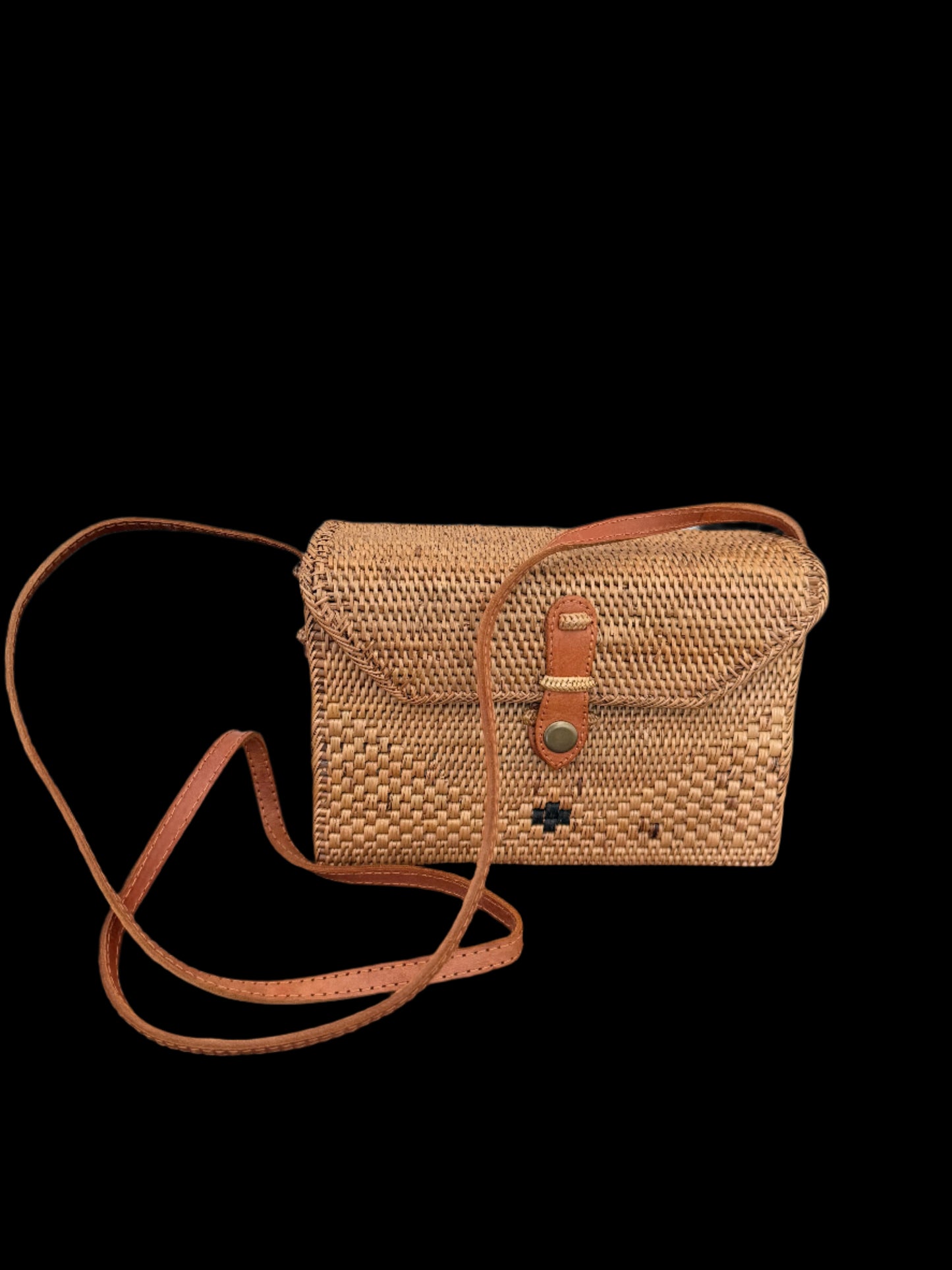 Purse Ata Vine Rectangular Box Crossbody