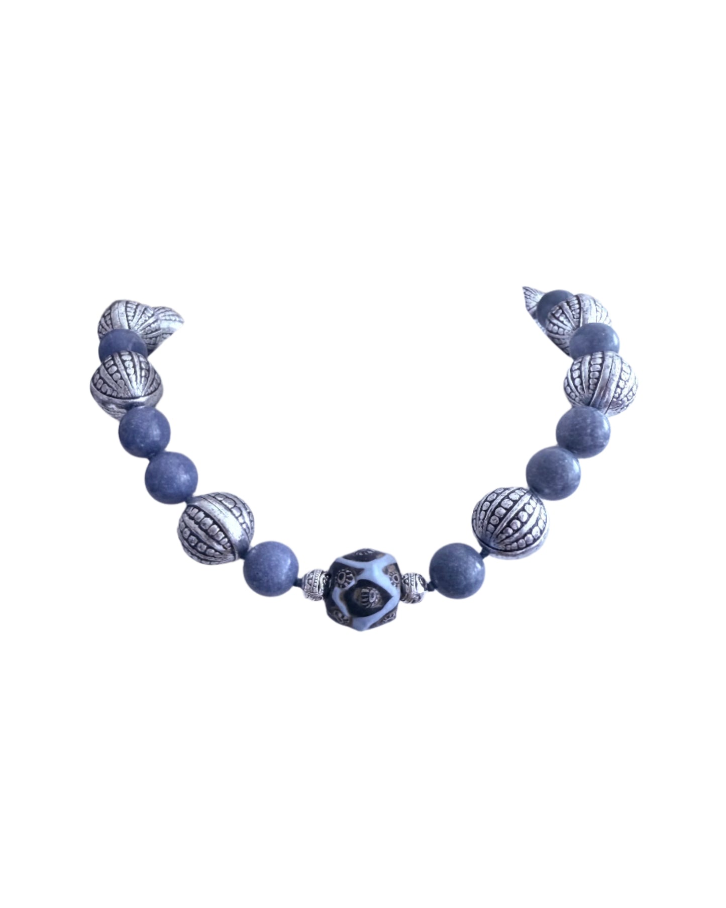 SPONGE CORAL, SILVER AND PORCELAIN