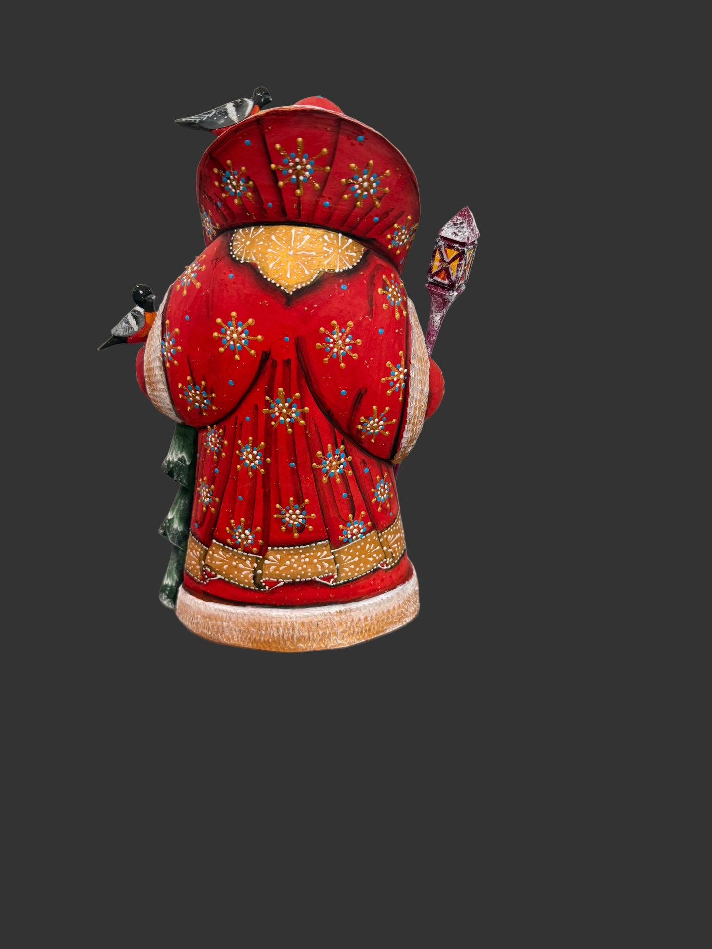 Santa in Traditional Red Robe