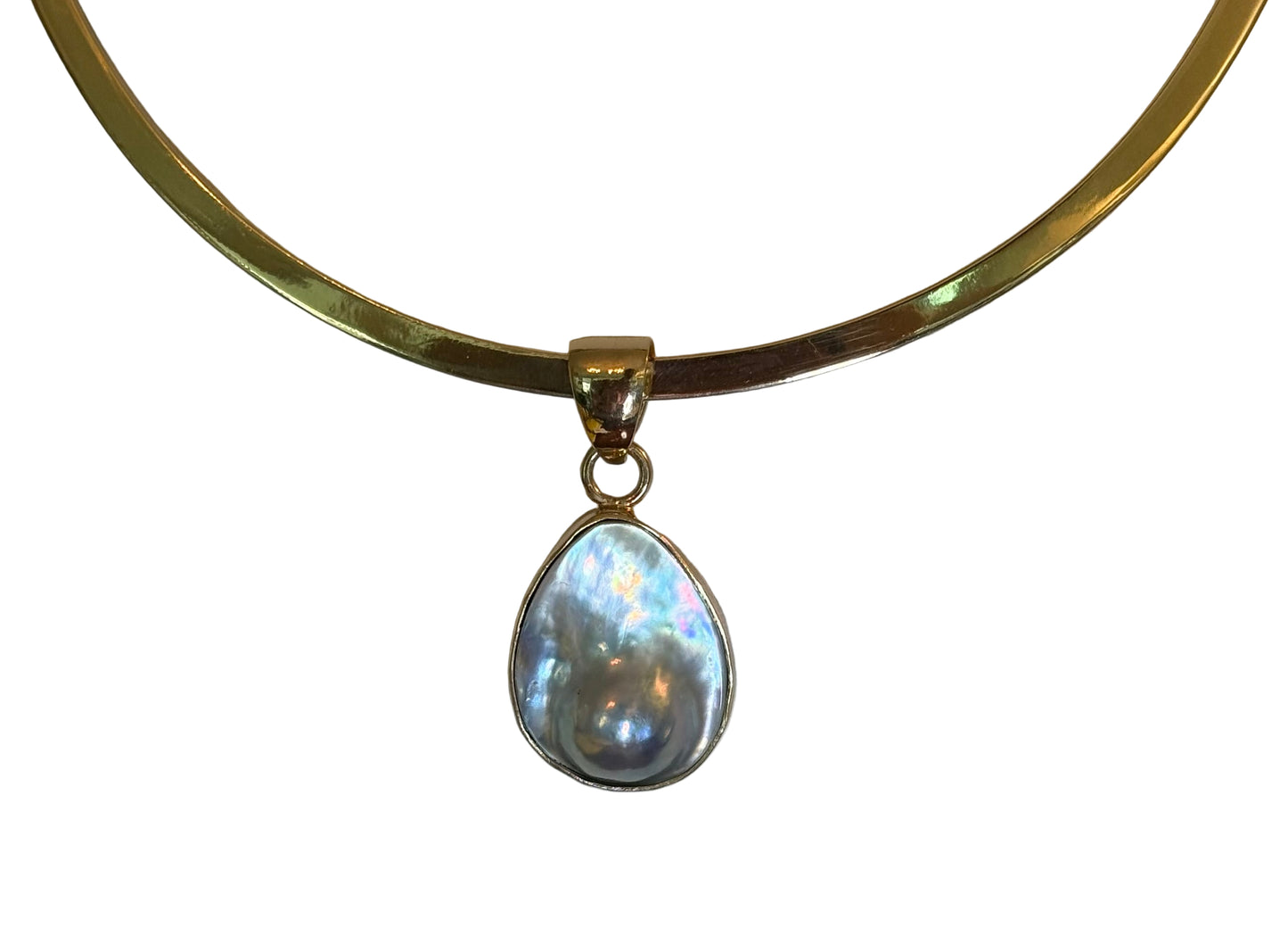 Pendant Blister Pearl in Alchemia