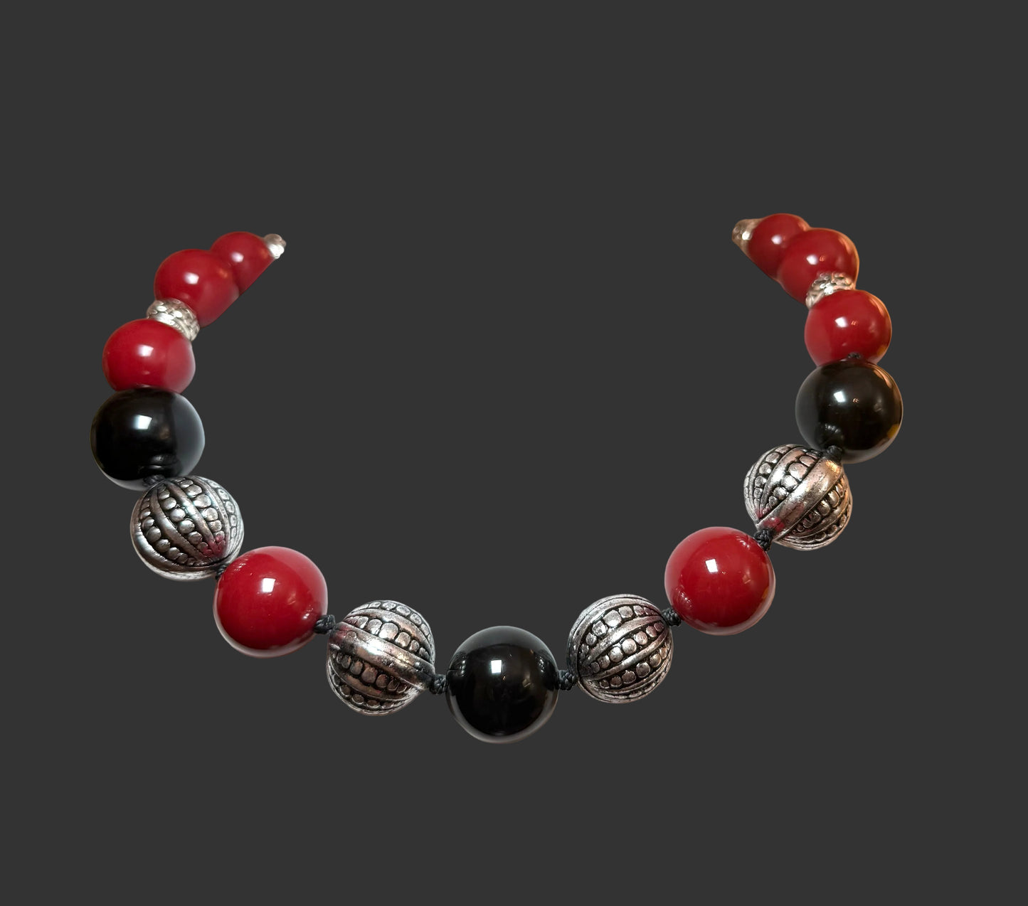 Red, Black and Silver