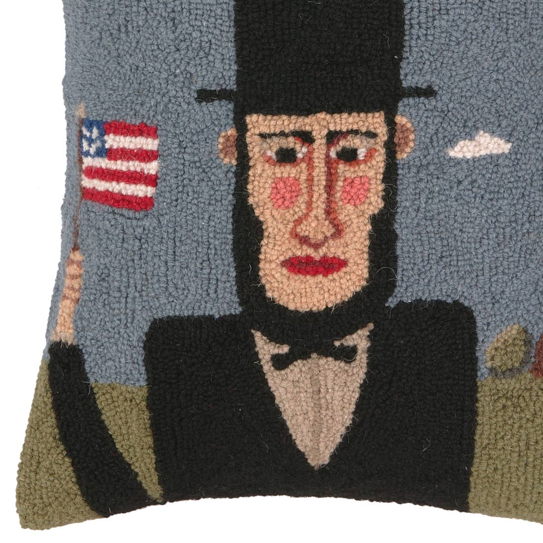 Abraham Lincoln Hook Pillow