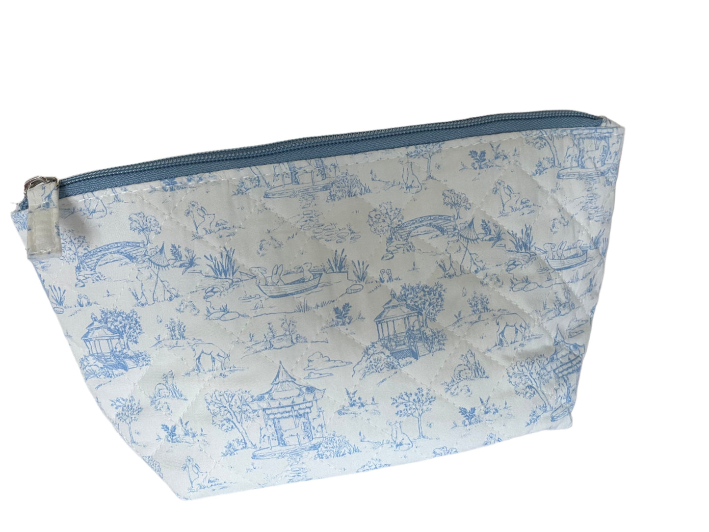 Pouch Animal Toile Blue Sm