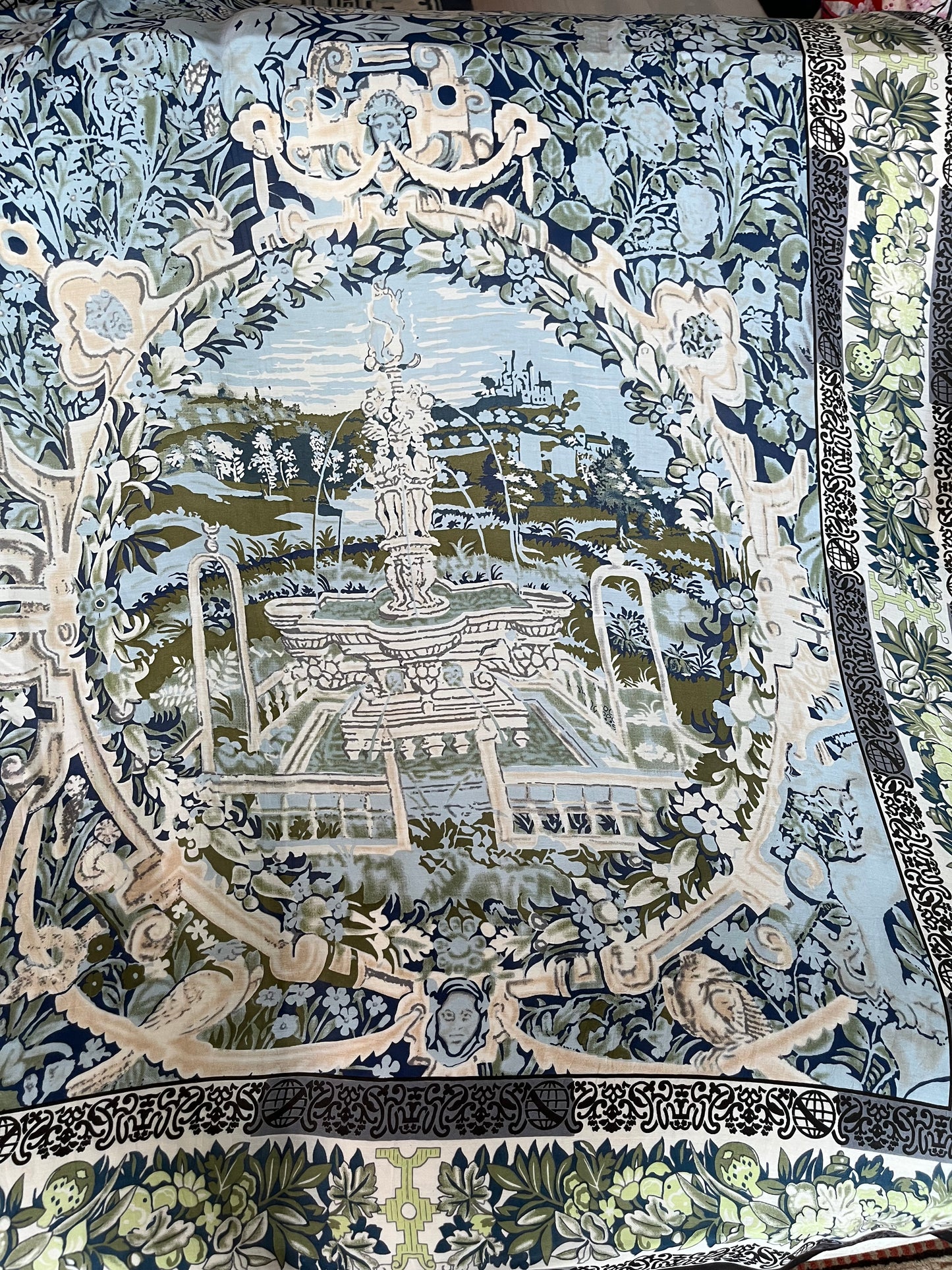 Scarf Tapestry Sea Print