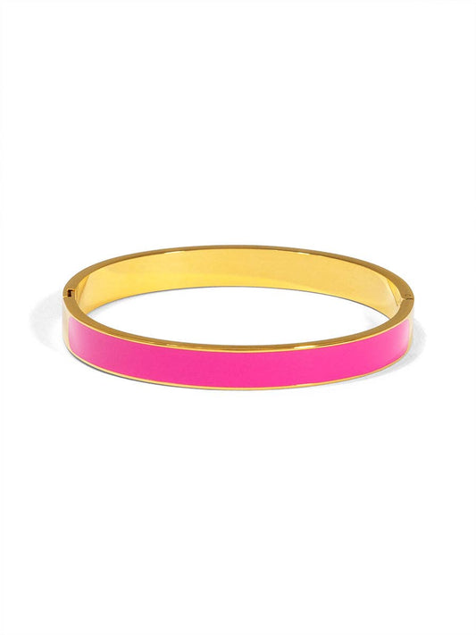 Color Pop Enamel Bangle