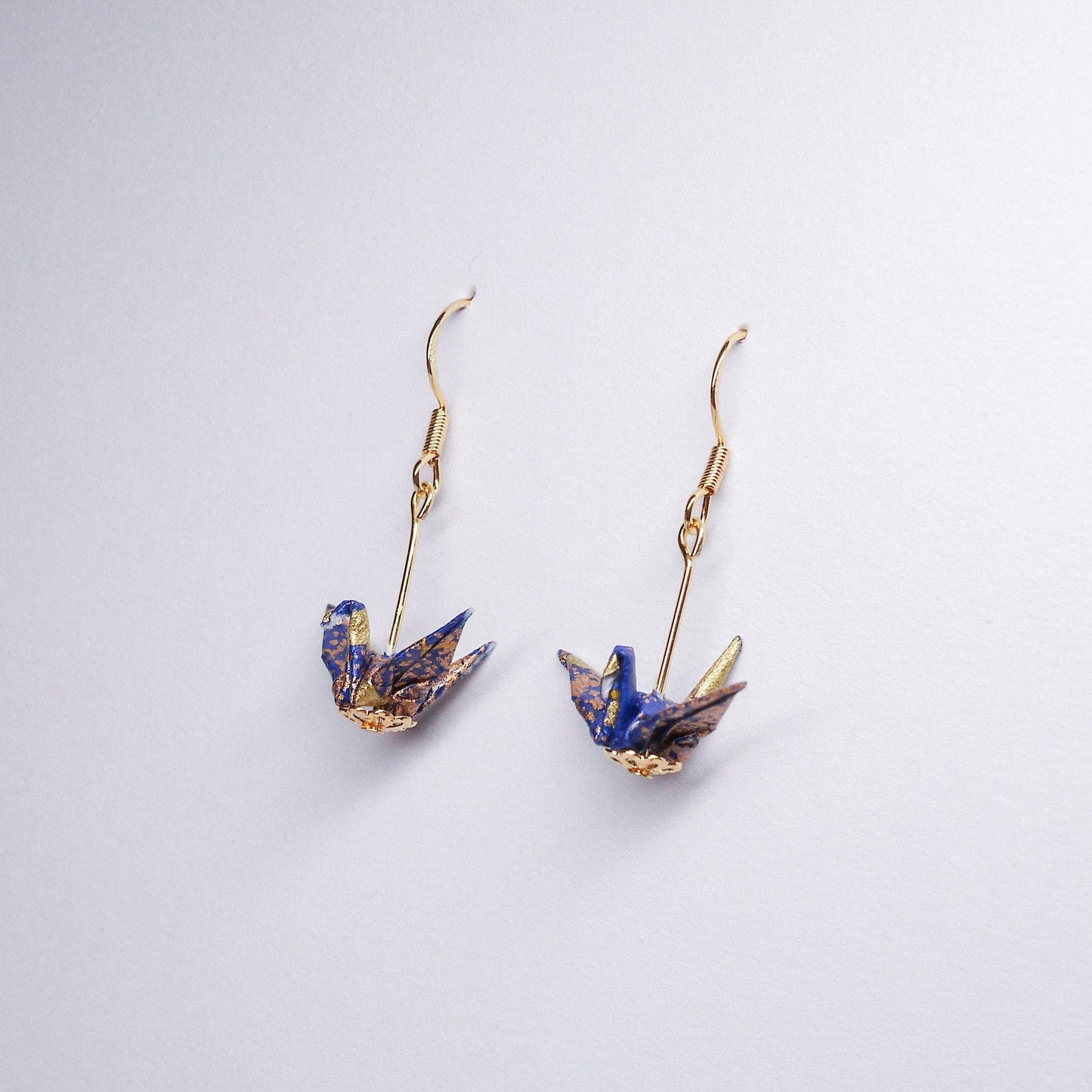 Small Crane Earrings