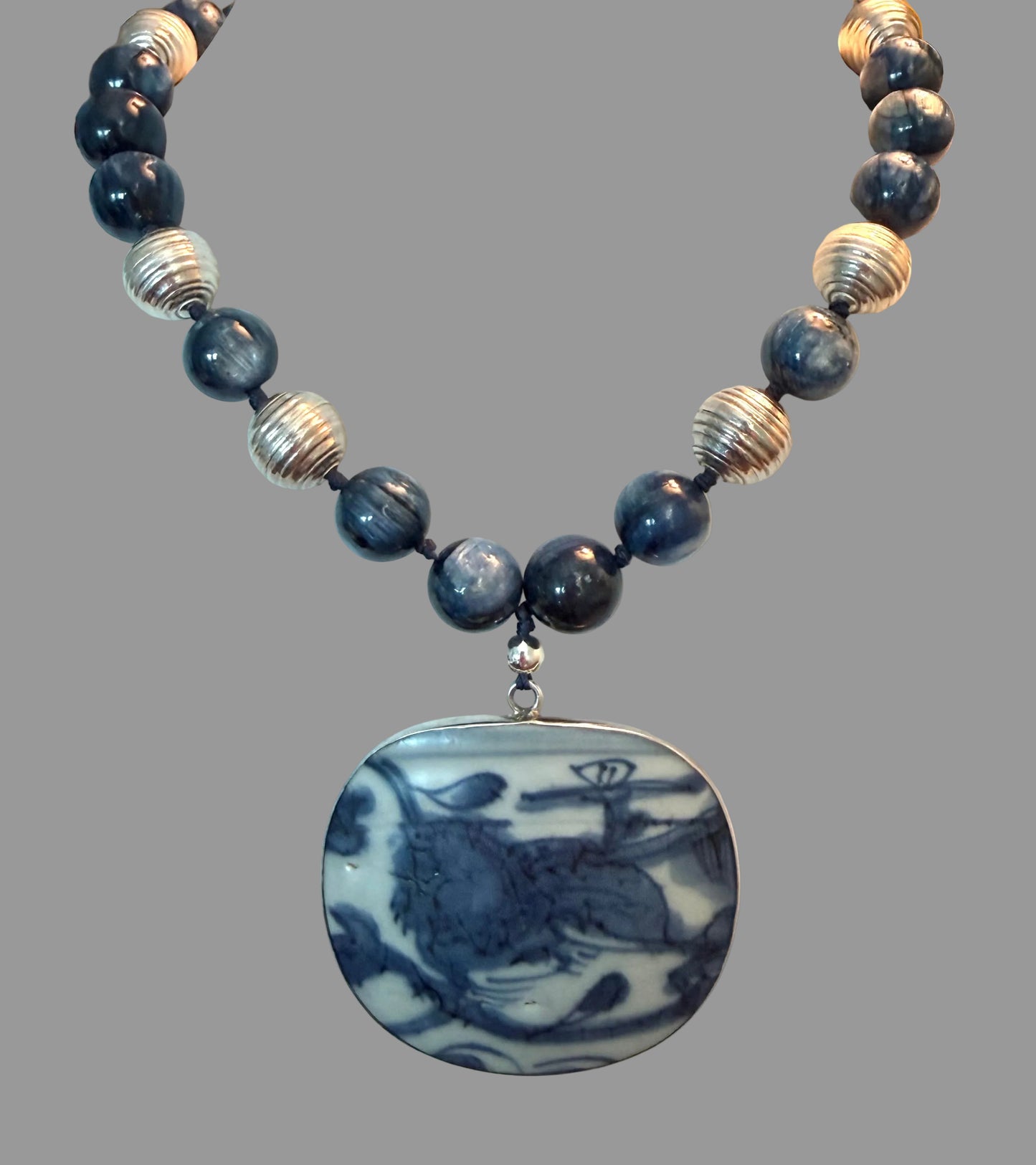 Antique Porcelain & Kyanite
