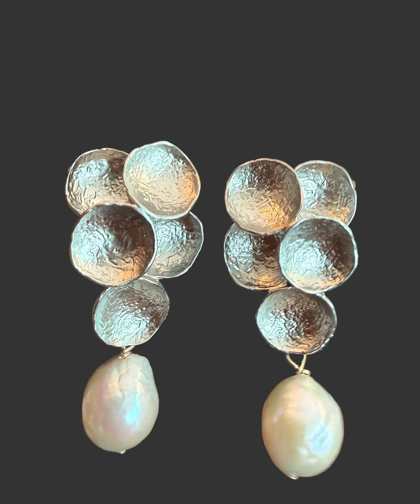 Earrings Bubble Silver
