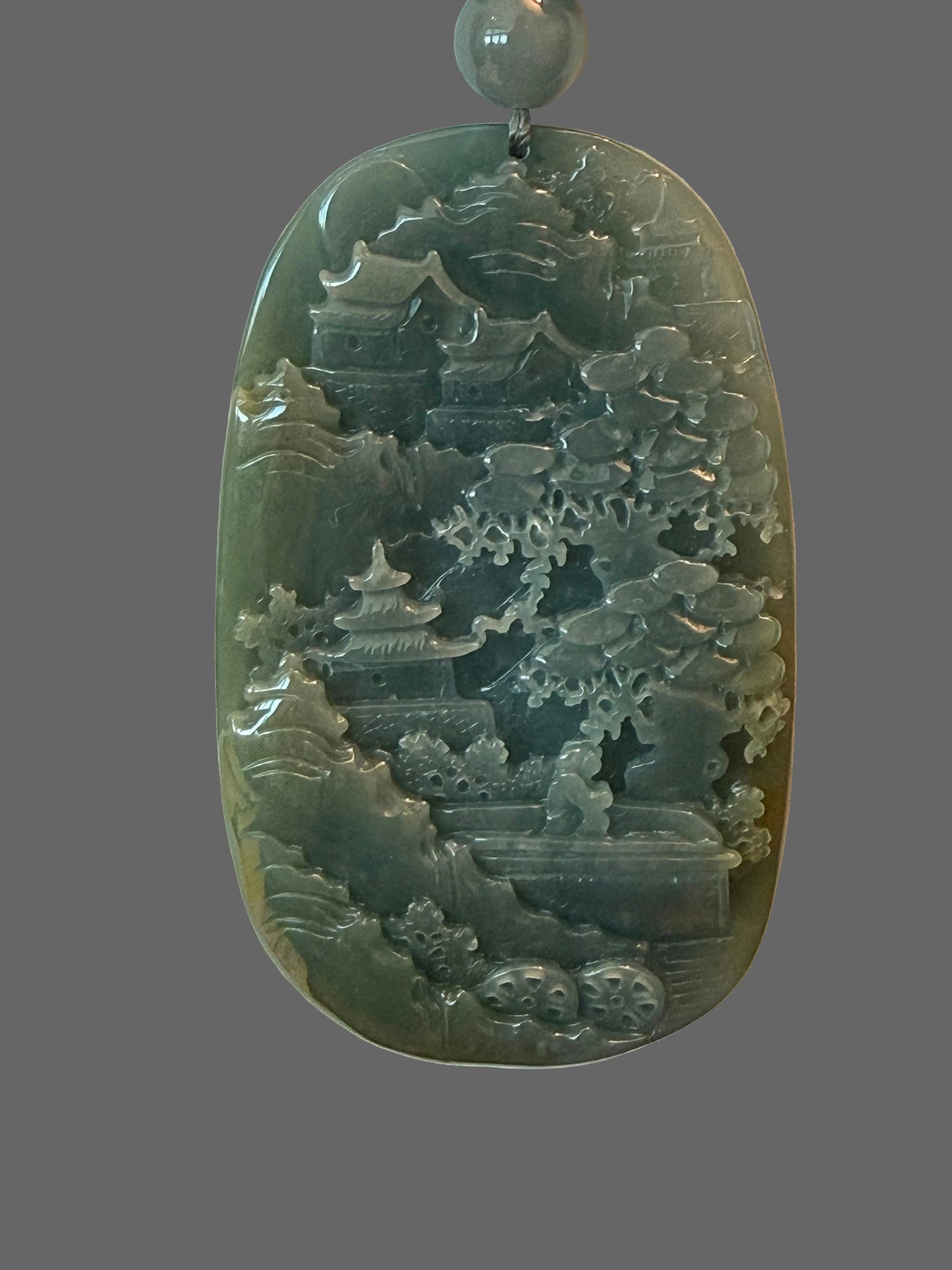 Jade Pendant with Scene