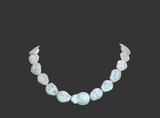 Baroque Coin Freshwater Pearls