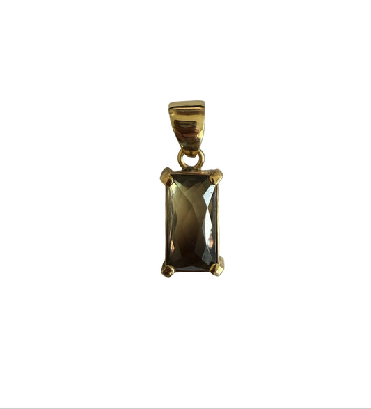 Pendant Two Tone Quartz