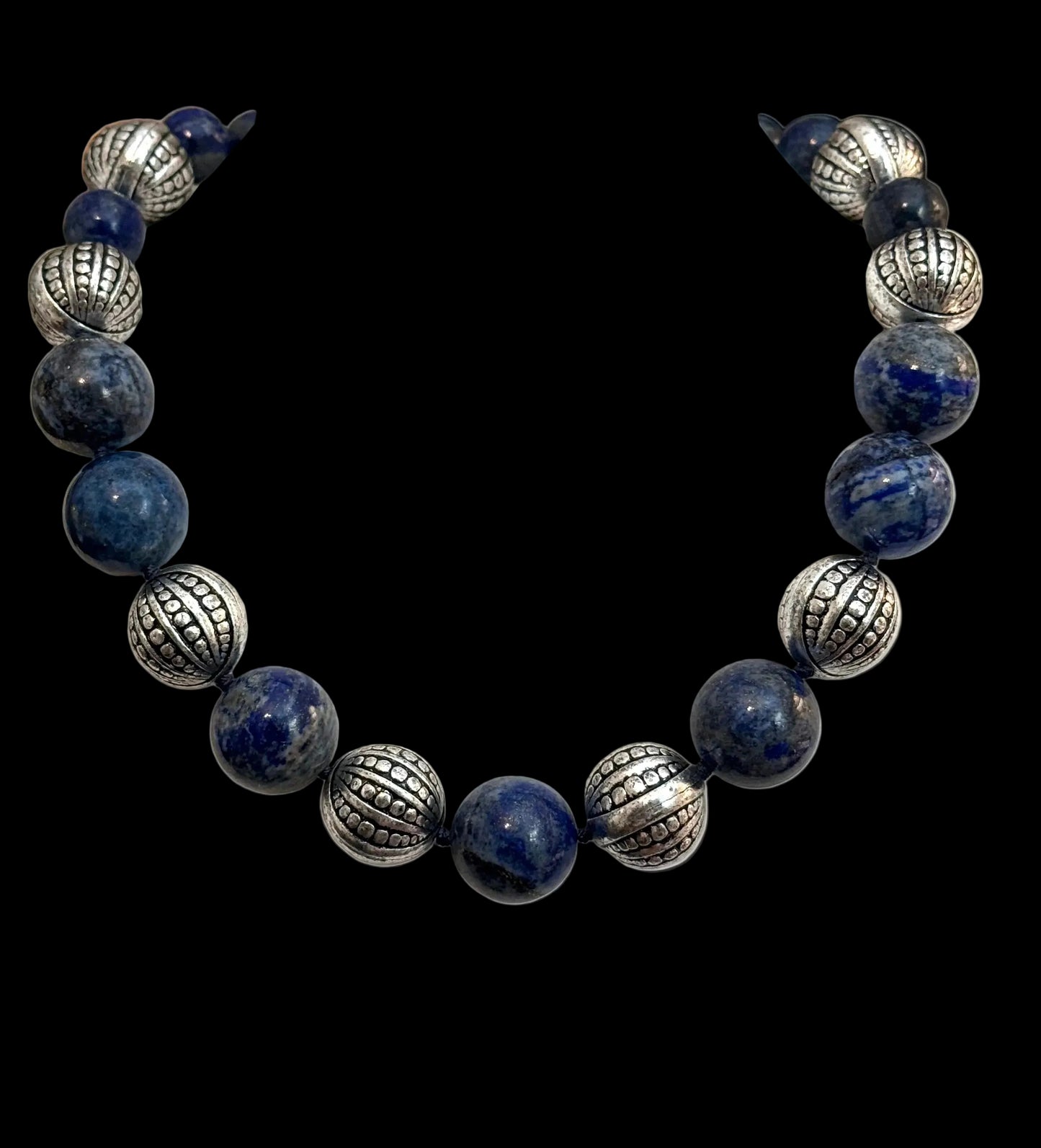 LAPIS WITH SILVER