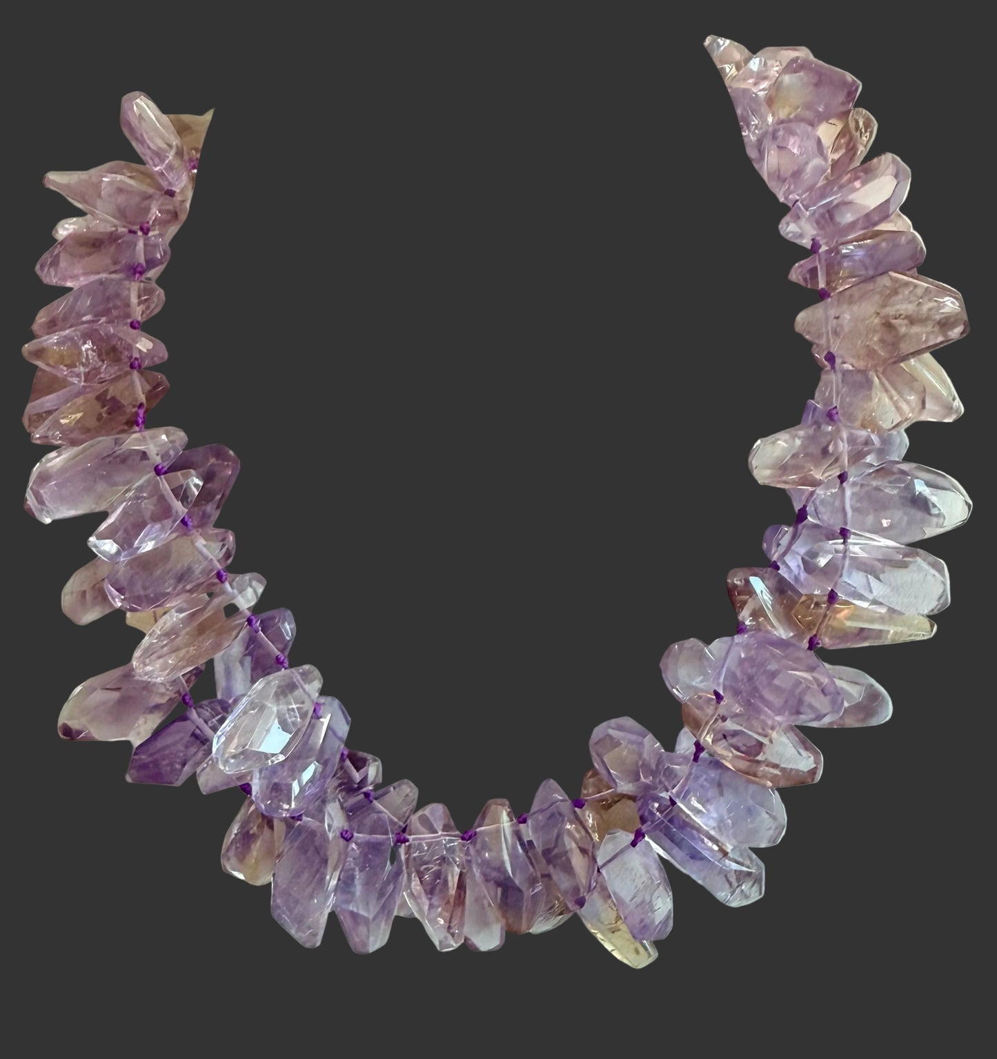 DOUBLE STRAND AMETHYST
