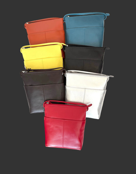 Leather Medium Crossbody Bag