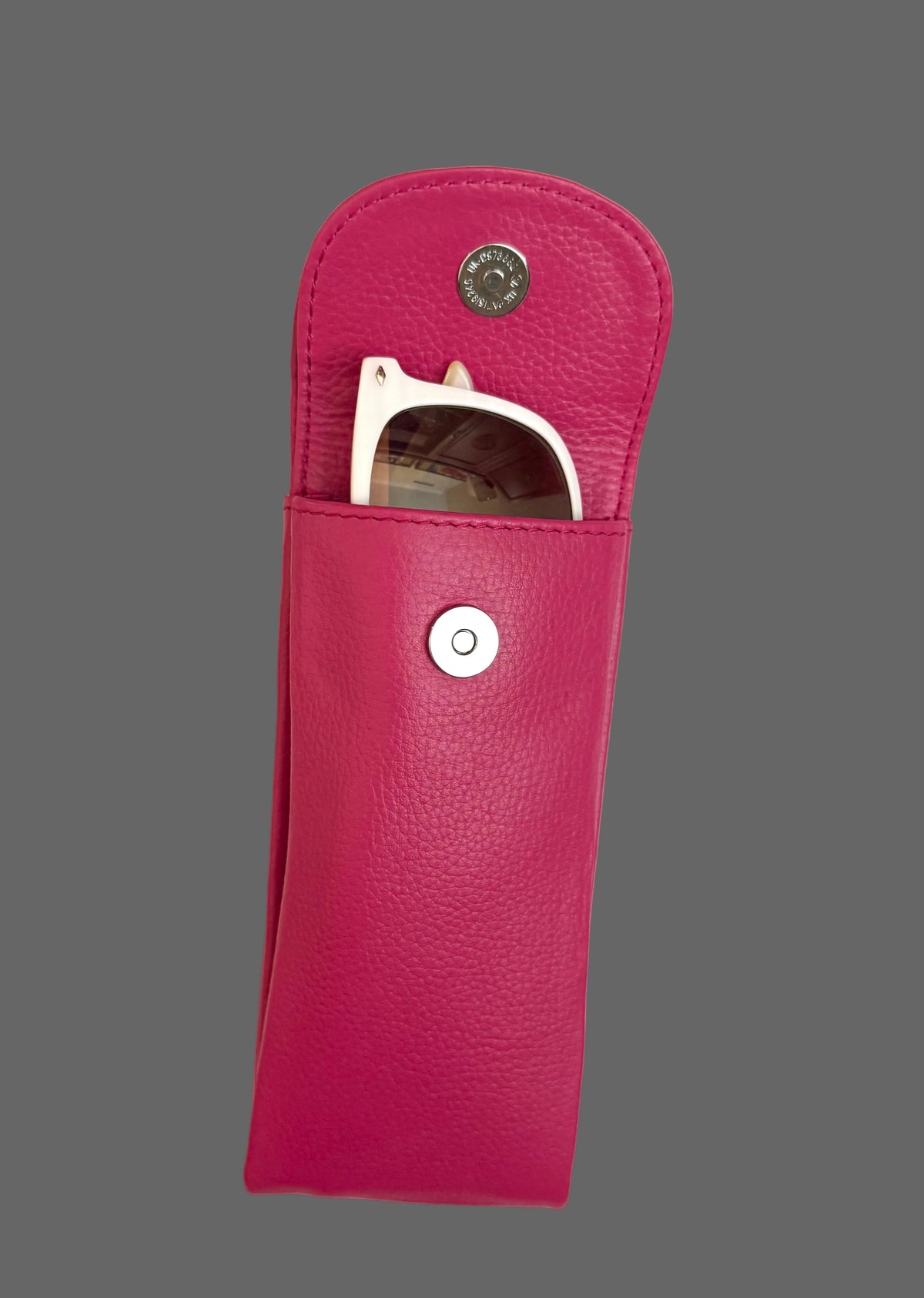 Leather Double Glass Case
