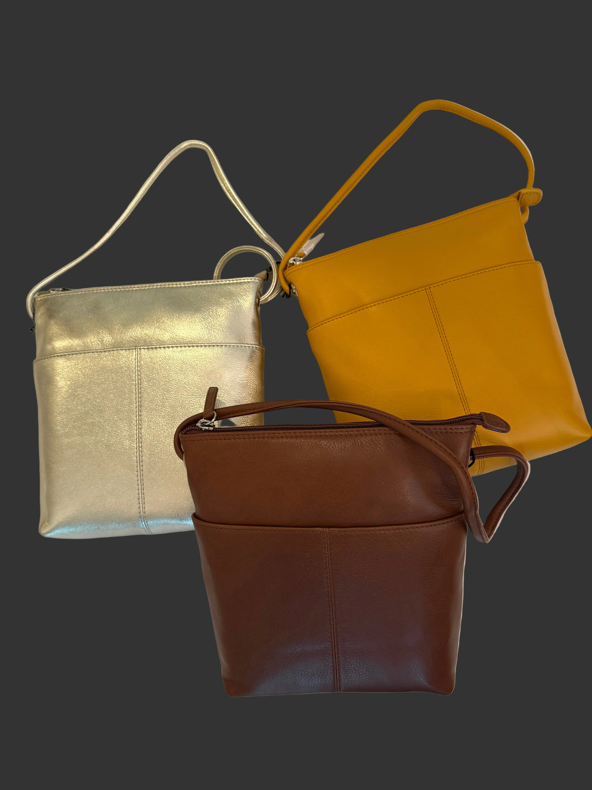 Leather Crossbody Medium Bags