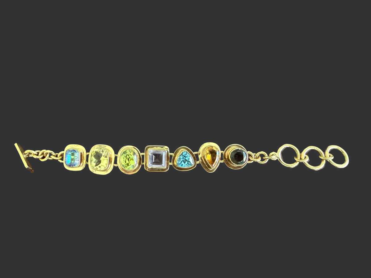 Multi Gemstone Bracelet