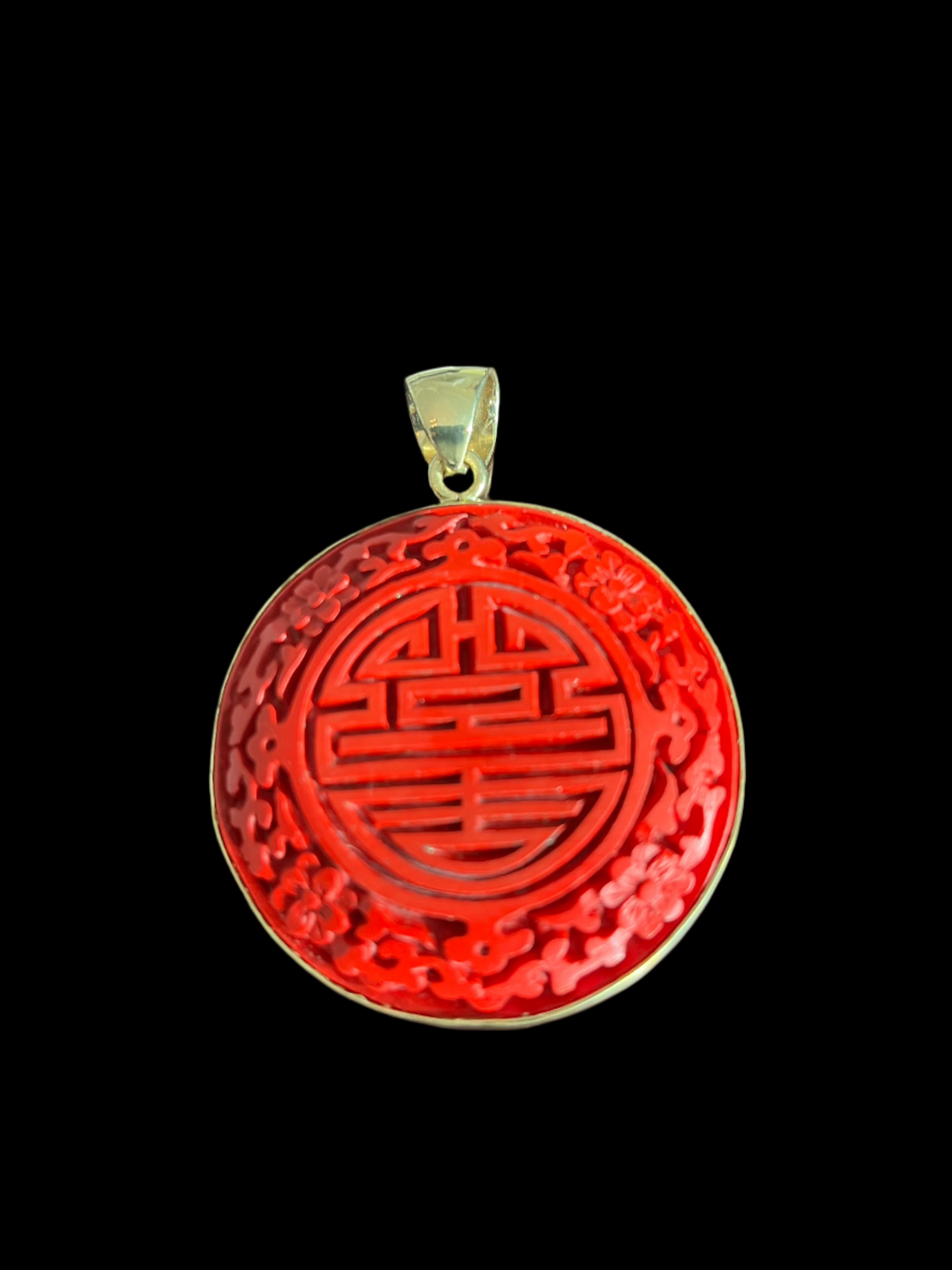 Pendant Cinnabar/alchemia