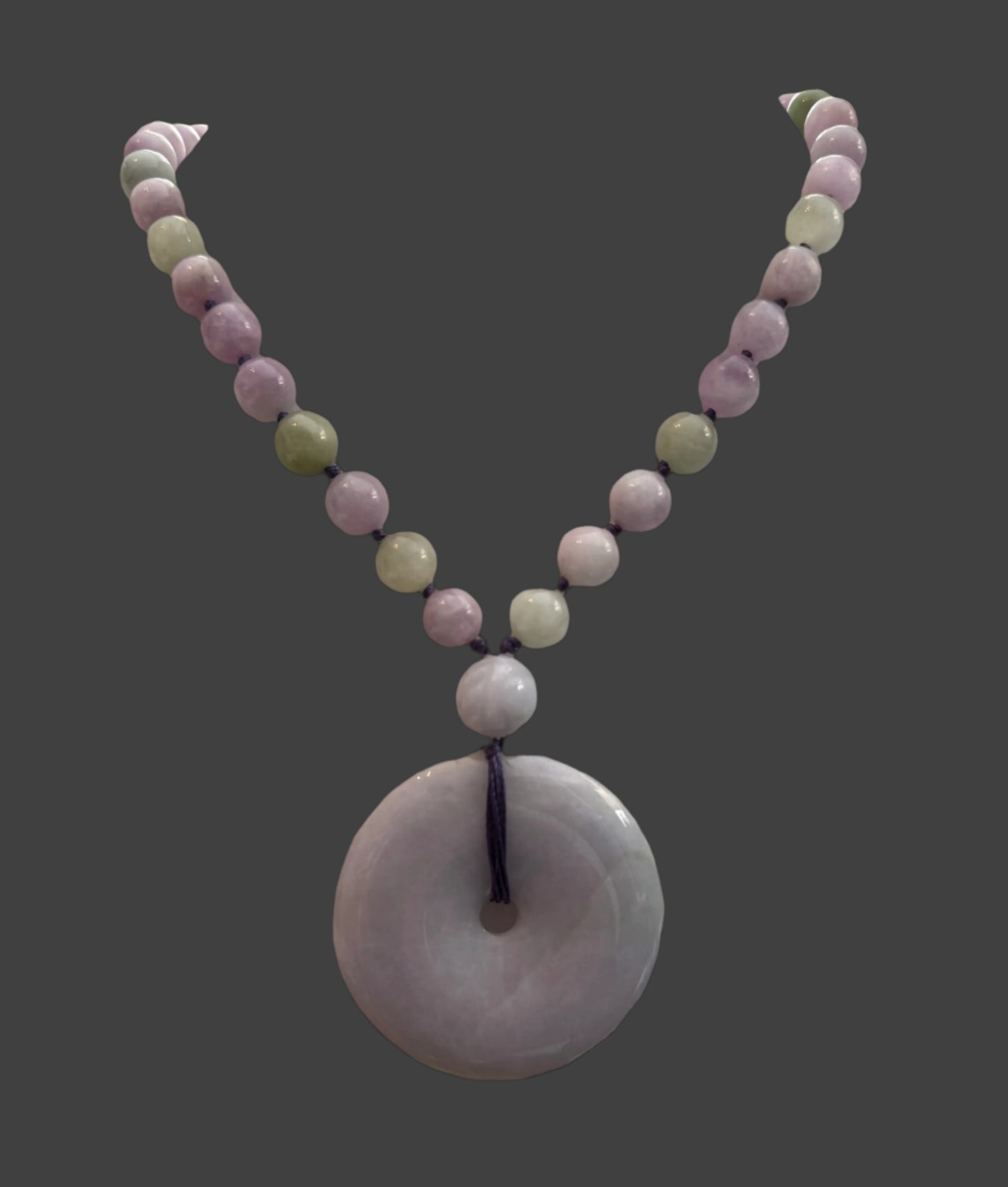 JADE LIFE SAVER & KUNZITE