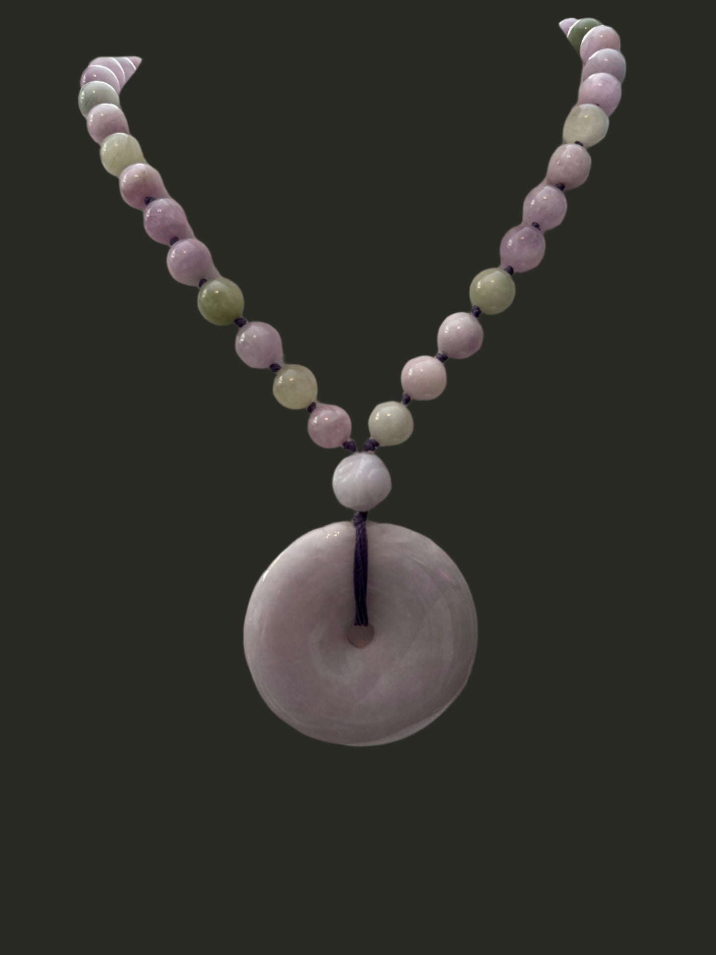 JADE LIFE SAVER & KUNZITE