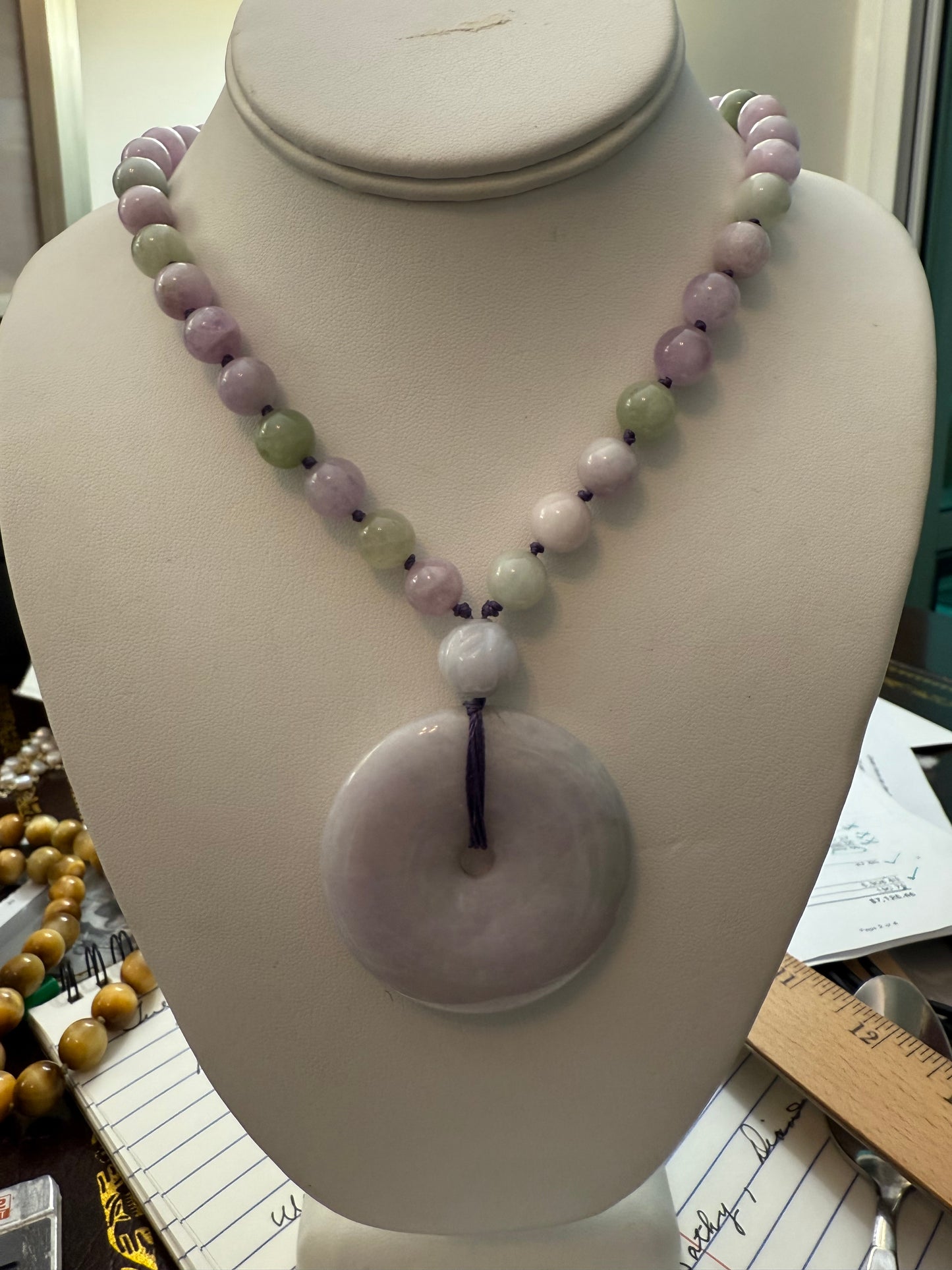 JADE LIFE SAVER & KUNZITE