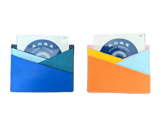 Asymetric  Card Holder