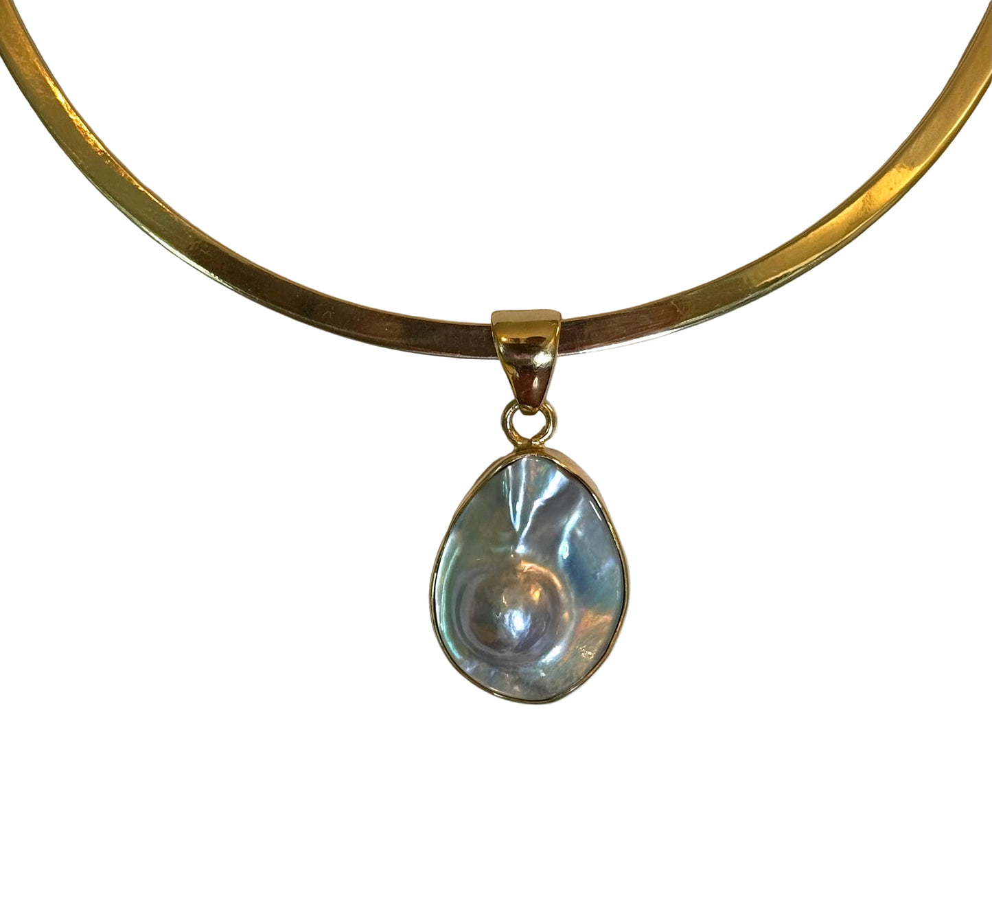 Pendant Blister Pearl in Alchemia