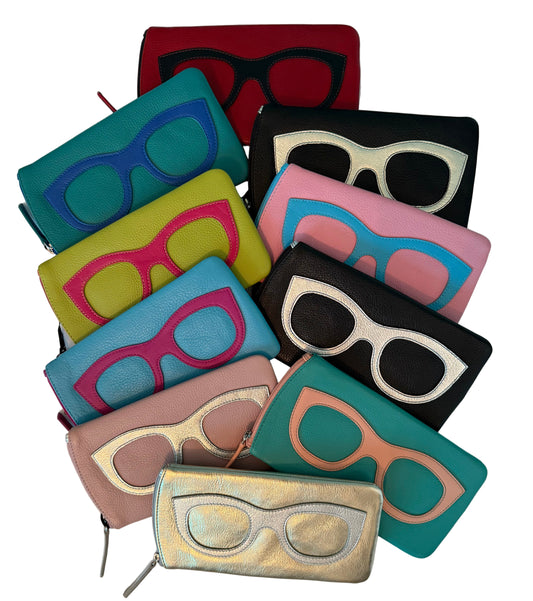 Leather Glasses Cases -New Colors