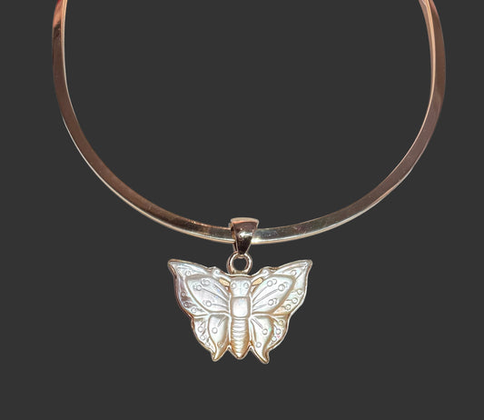 Pendant Butterlyfly Mother of Pearl