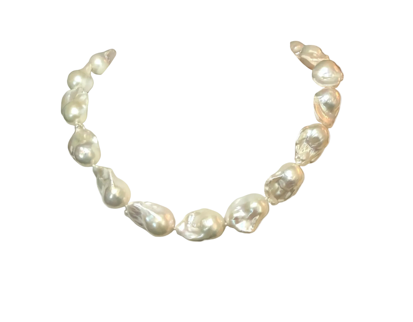 Baroque White Pearls