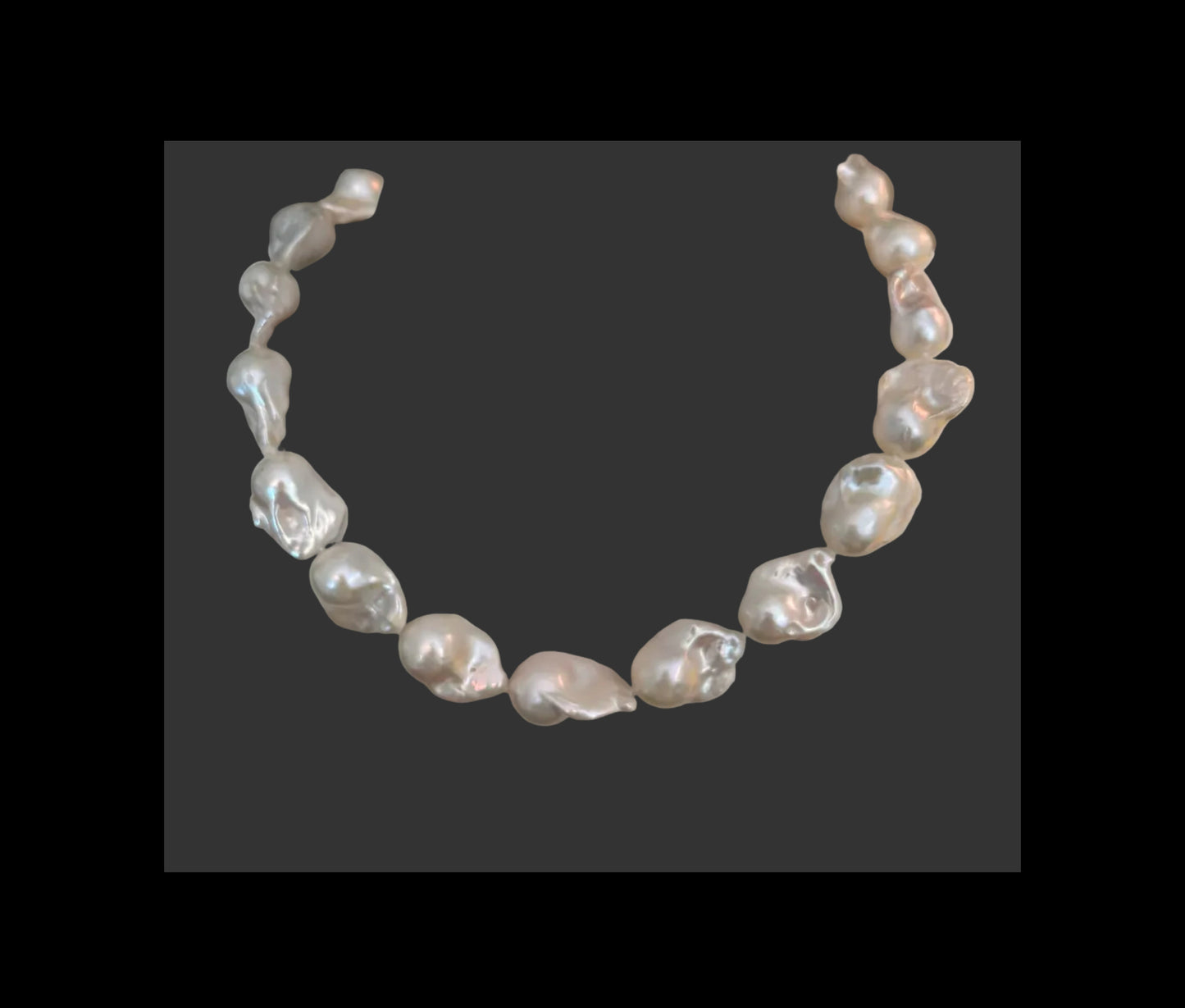 Baroque White Pearls