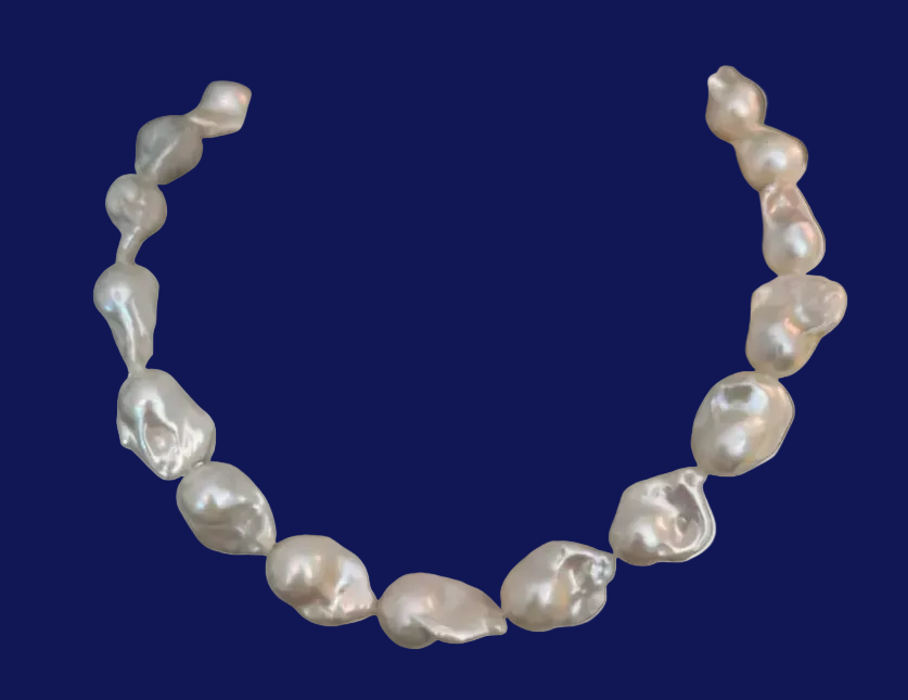 Baroque White Pearls