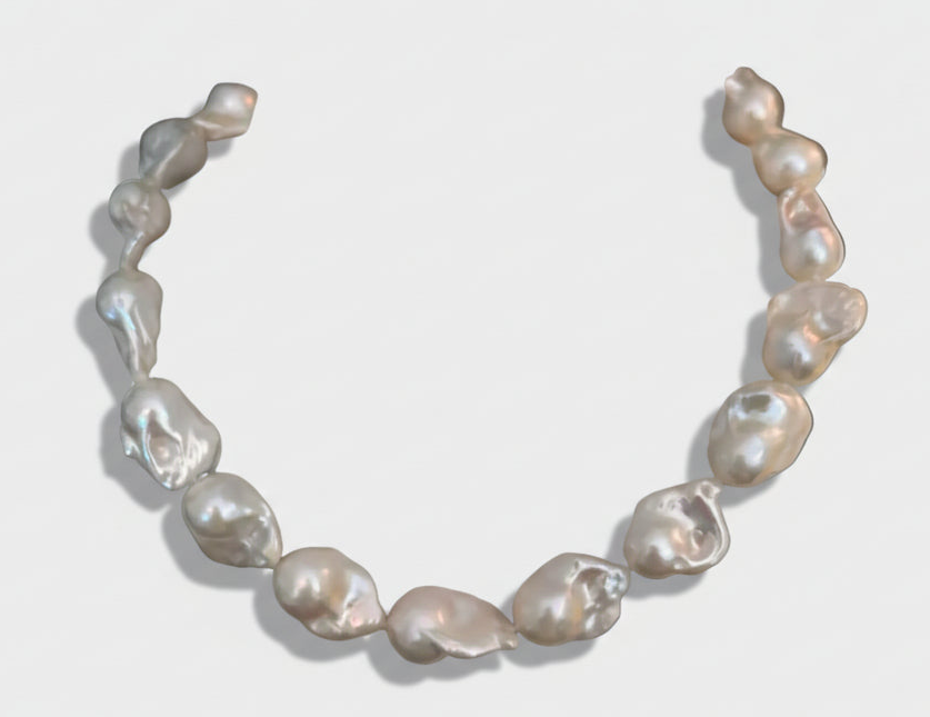 Baroque White Pearls