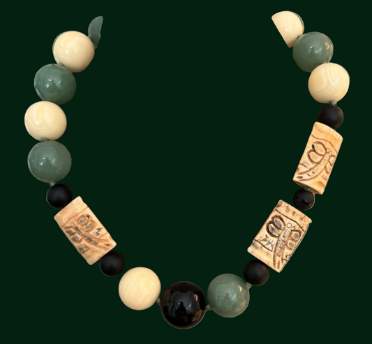 Jade, Bone, Onyx
