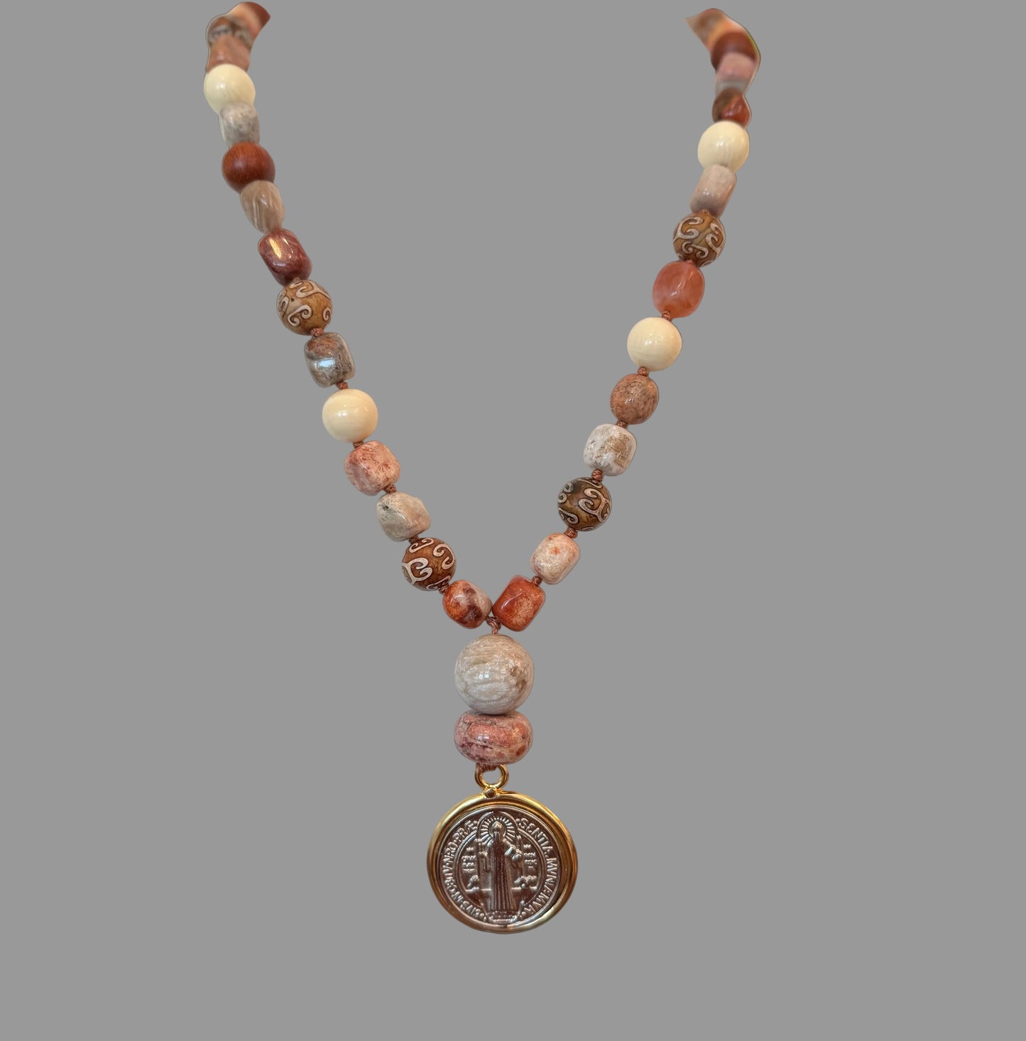 Replica Greek Coin & Significant Beads