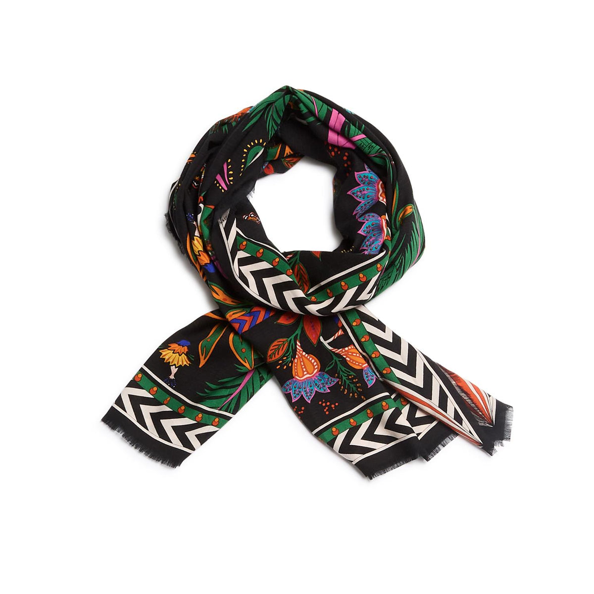 Magic India Scarf/Black